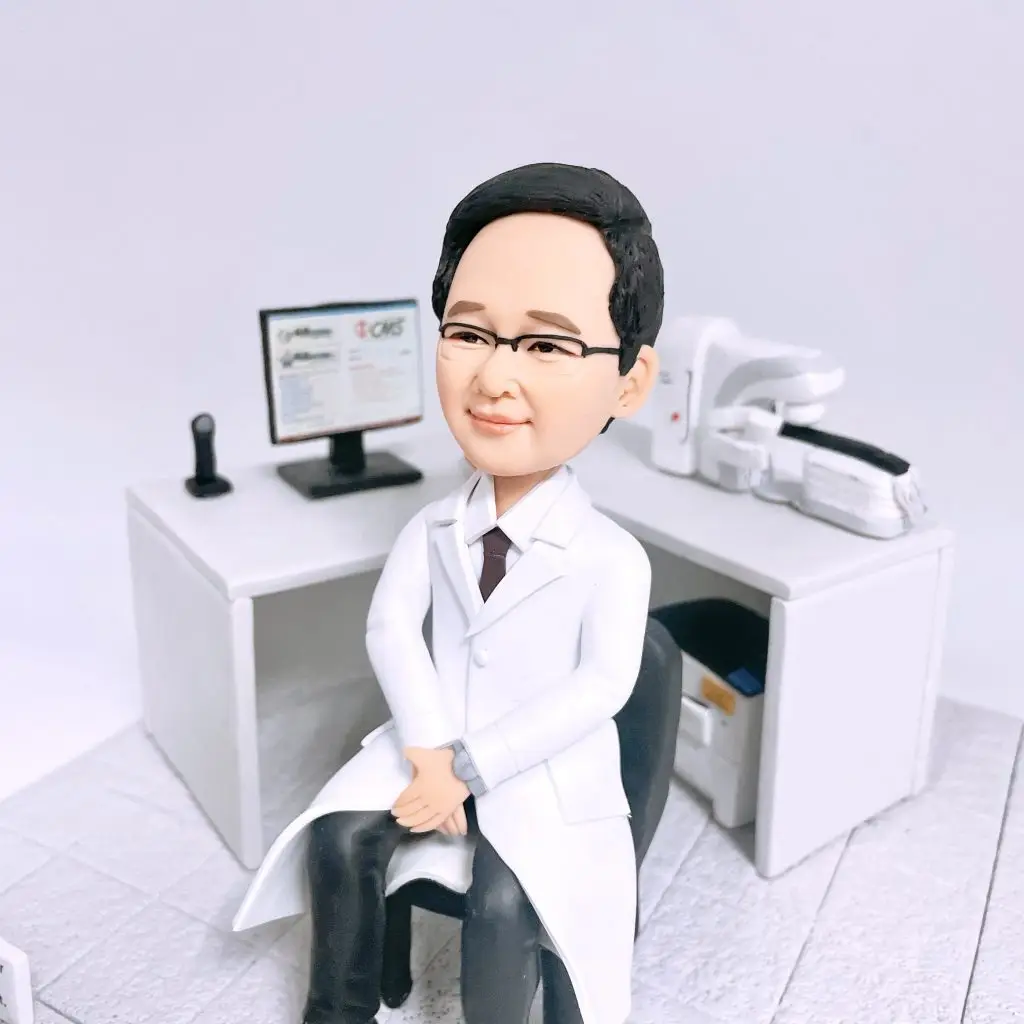 醫生公仔 醫院埸景figure 3d公仔 榮休禮物 榮休之喜 升職禮物 仁心仁術 妙手回春 醫術精湛